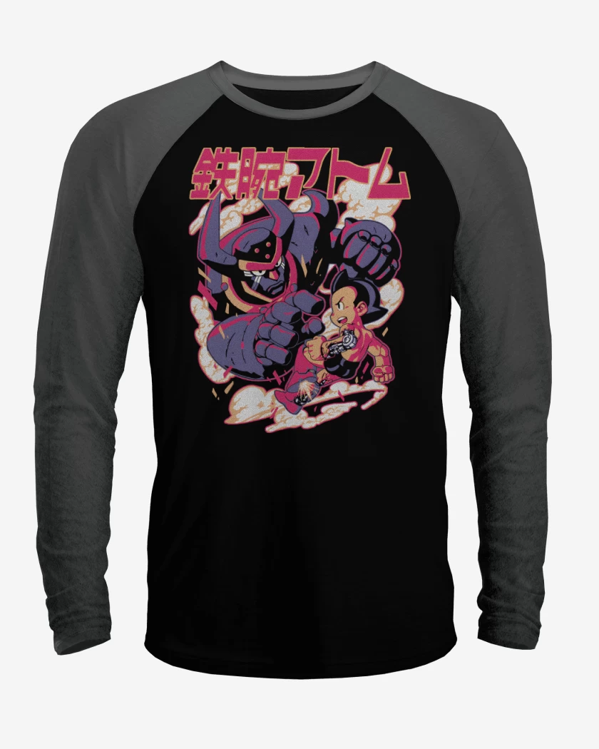 Polera Raglan Batalla de Androides