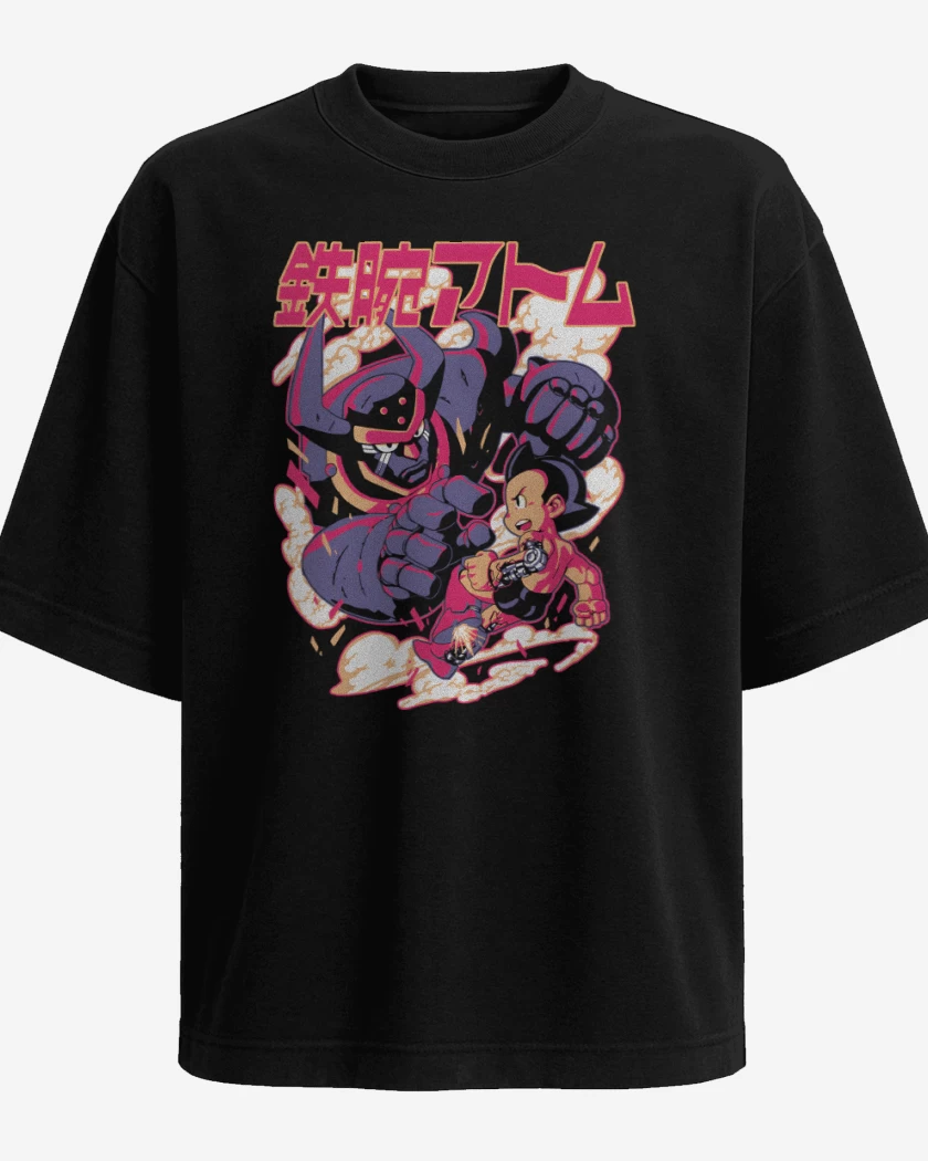 Polera Oversize Batalla de Androides