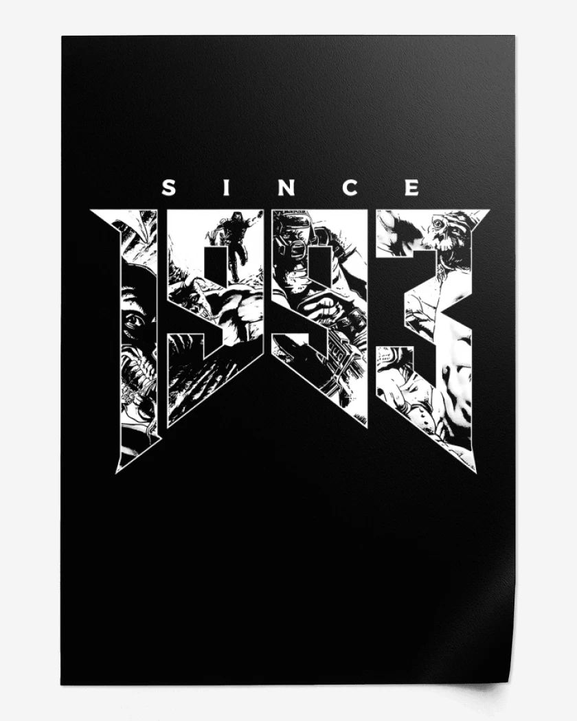 Print Doom 1993 