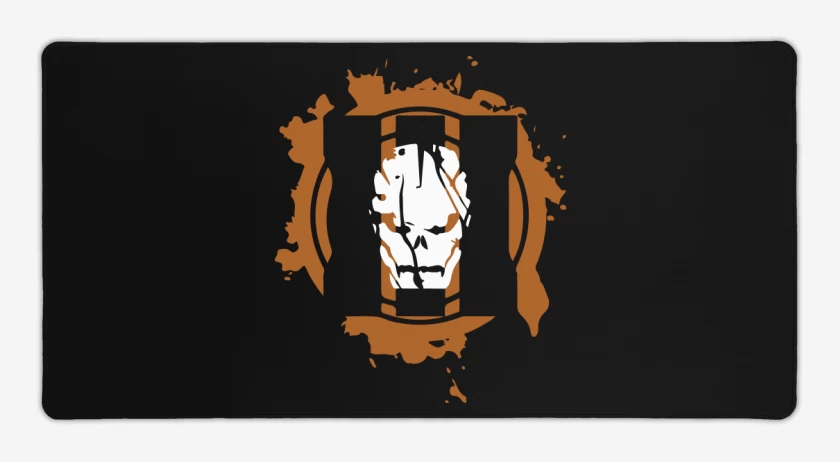 Mouse pad Gamer Negro de CoD 3