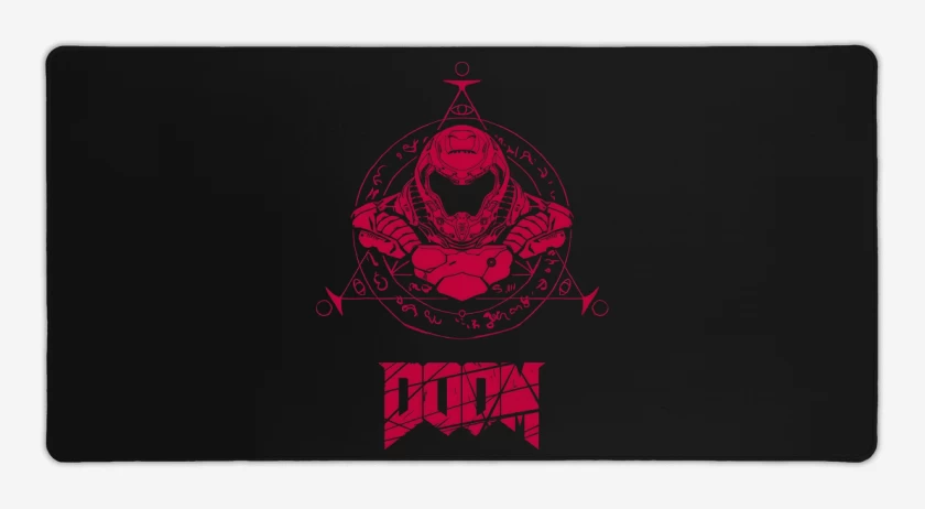 Mouse pad Gamer Símbolo Doom