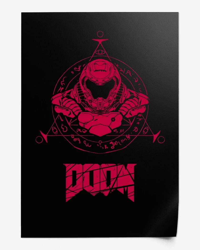Print Símbolo Doom