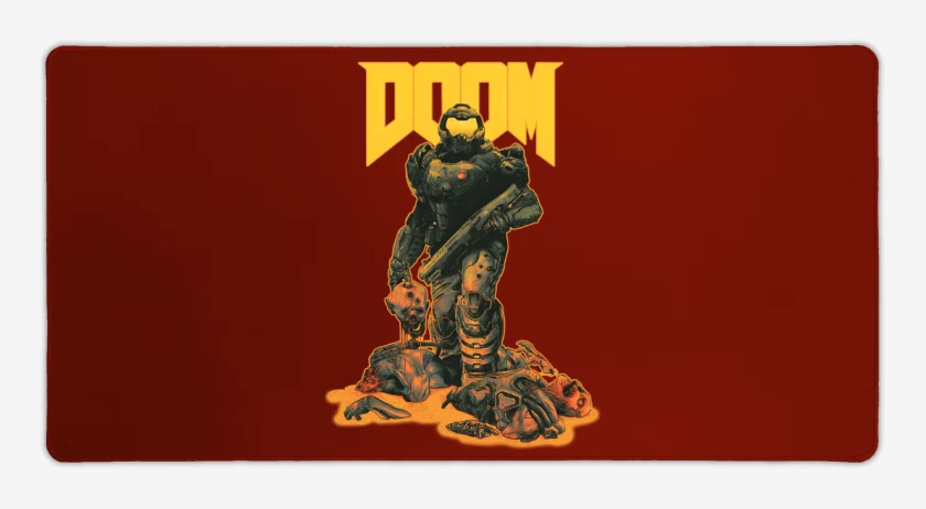 Mouse pad Gamer Doom Hunter
