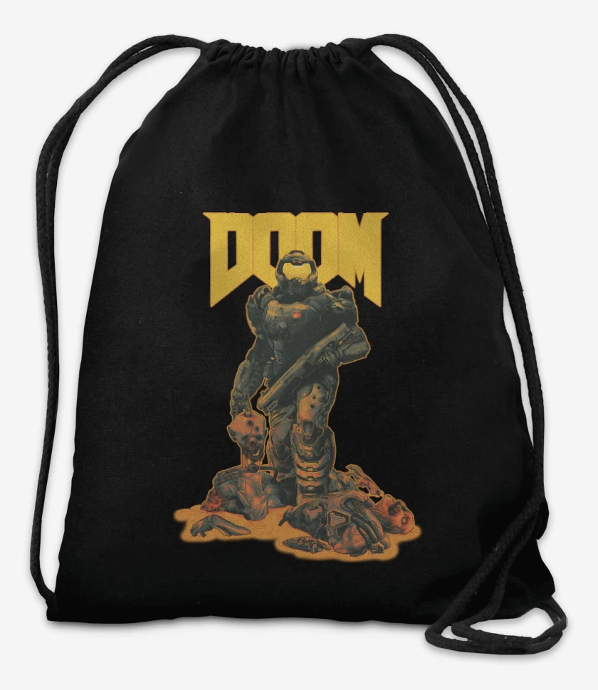 Mochila Negro de Doom Hunter