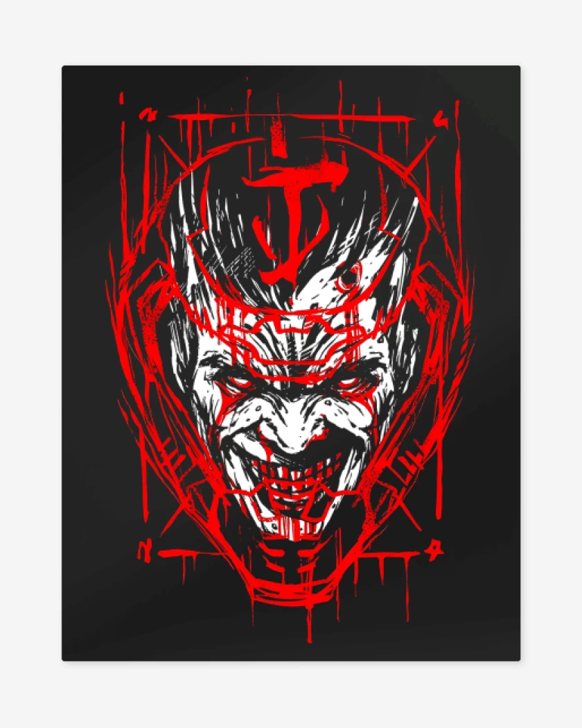 Print metalico The Only Face They Fear