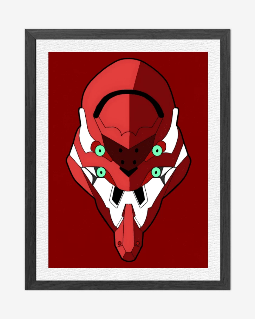 Cuadro decorativo Rojo de Eva 002