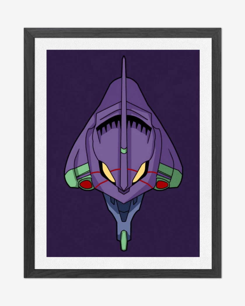 Cuadro decorativo Morado de Eva 001