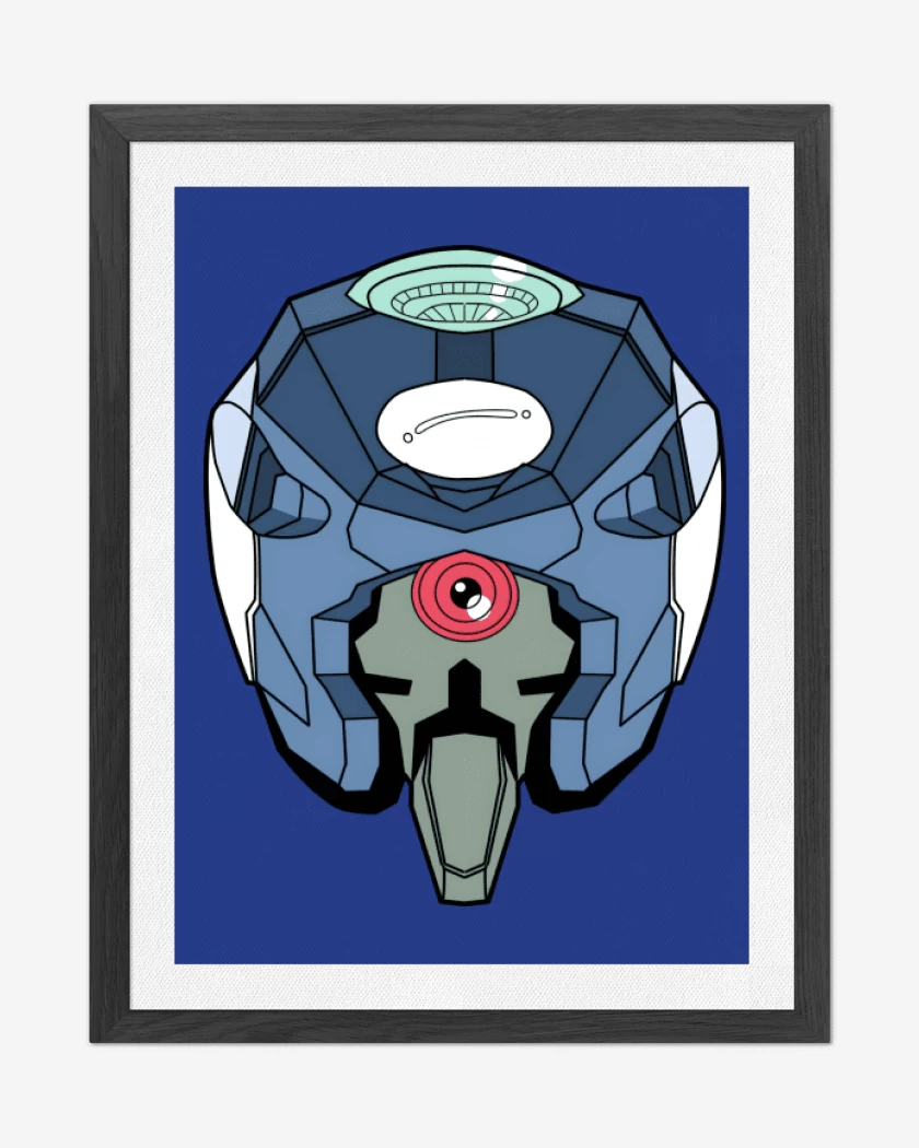 Cuadro decorativo Azul Rey de Eva 000