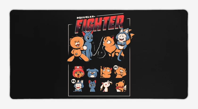 Mouse pad Gamer Versus de Compañeros de Anime