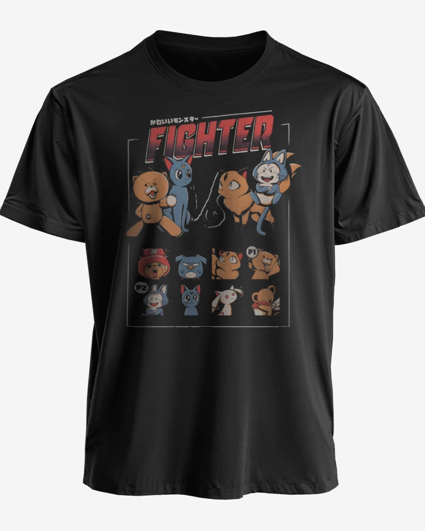 Polera Versus de Compañeros de Anime