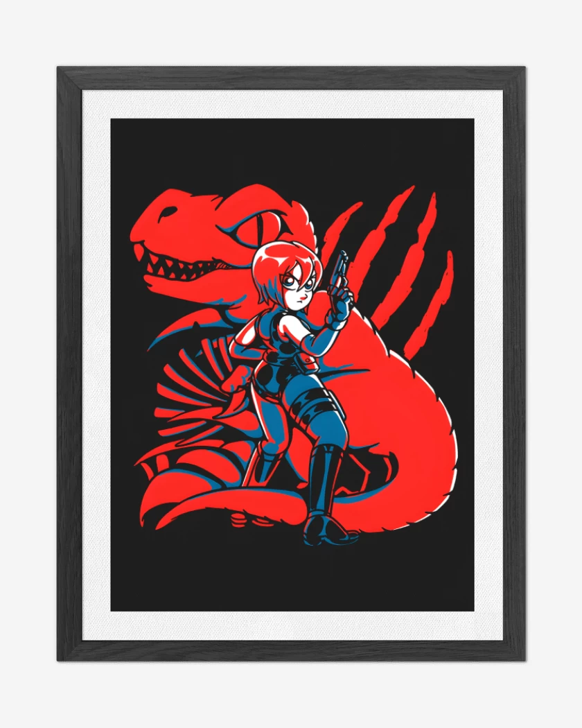 Cuadro decorativo Dino Dino