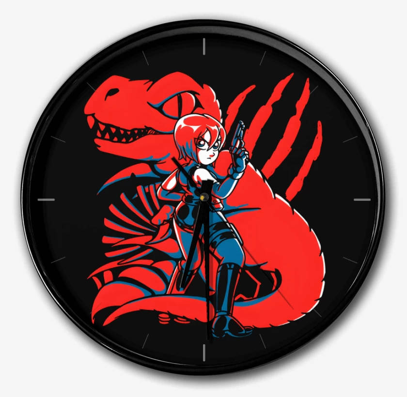 Reloj Negro de Dino Dino