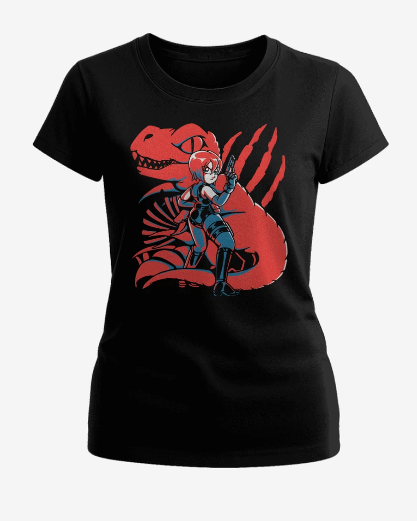 Polera de Mujer Negro de Dino Dino