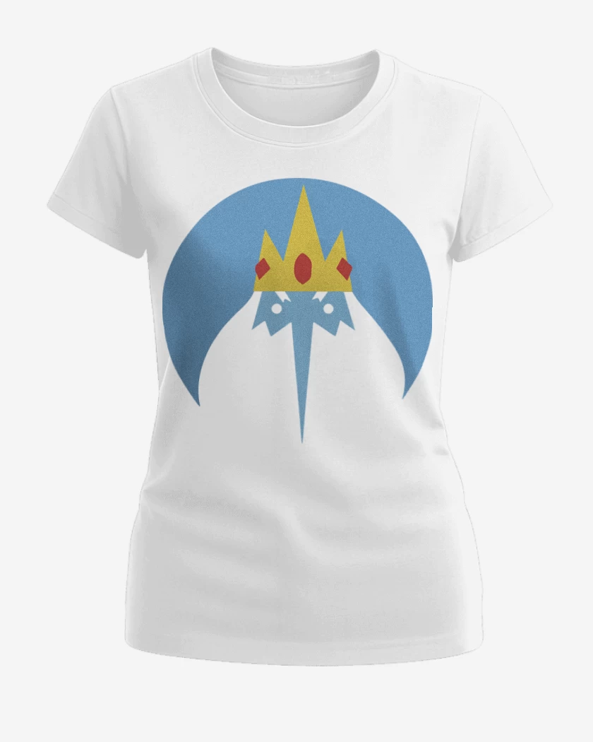 Polera de Mujer Blanco de hora de aventura