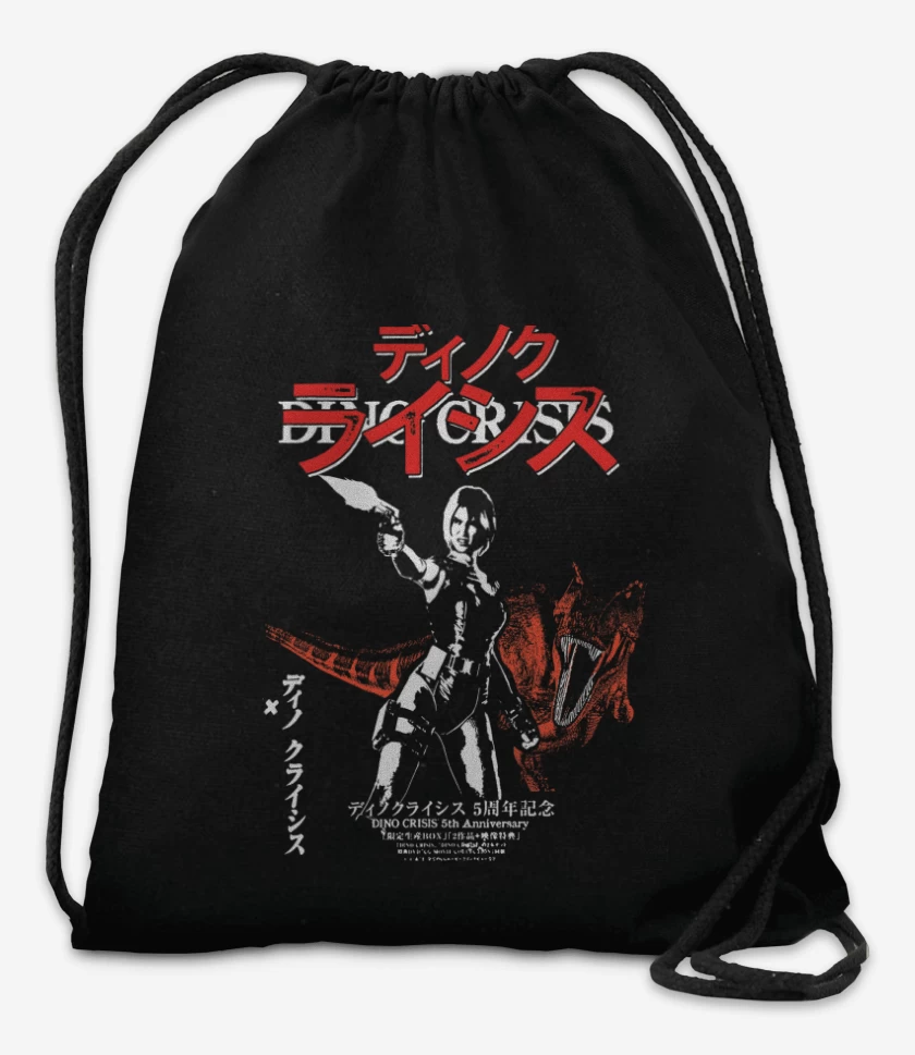 Mochila Negro de Original Dino Crisis
