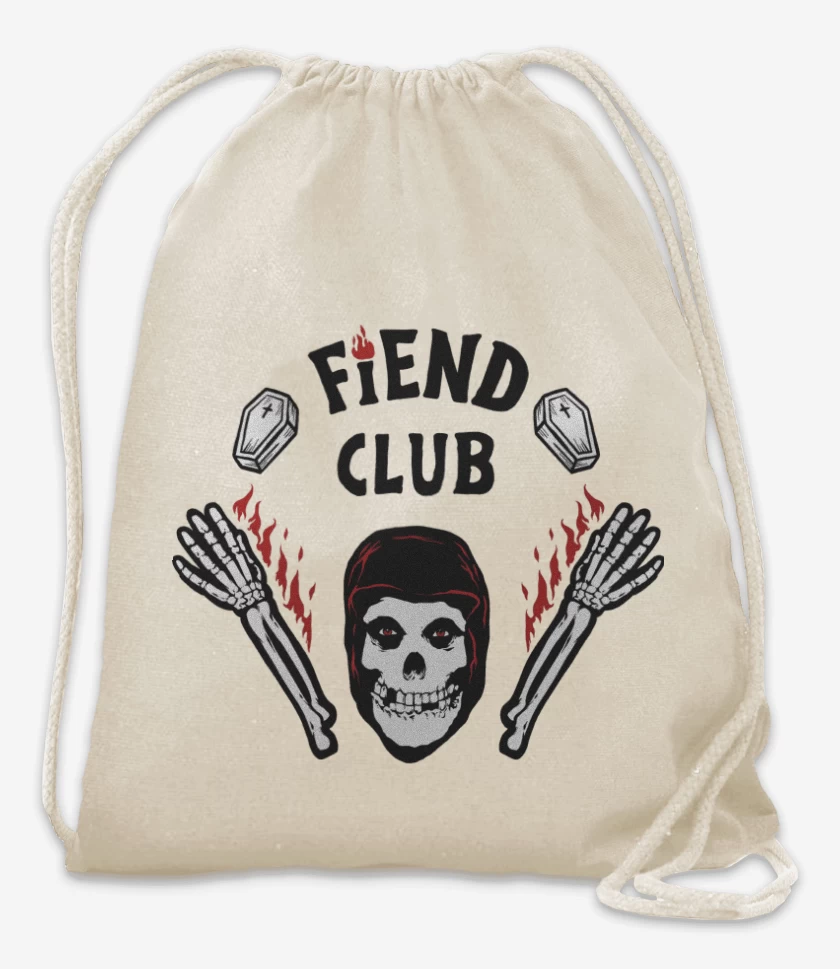 Mochila Blanco de Fiend Club 