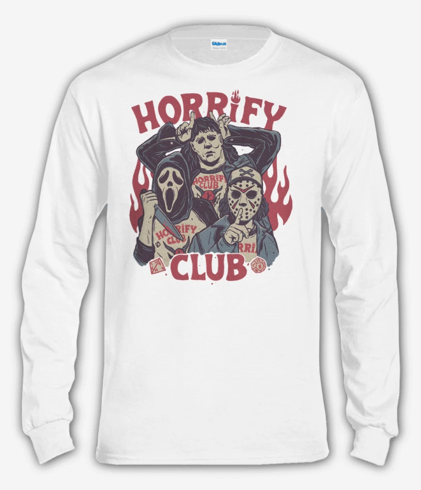 Polera manga larga Horrify Ckyb