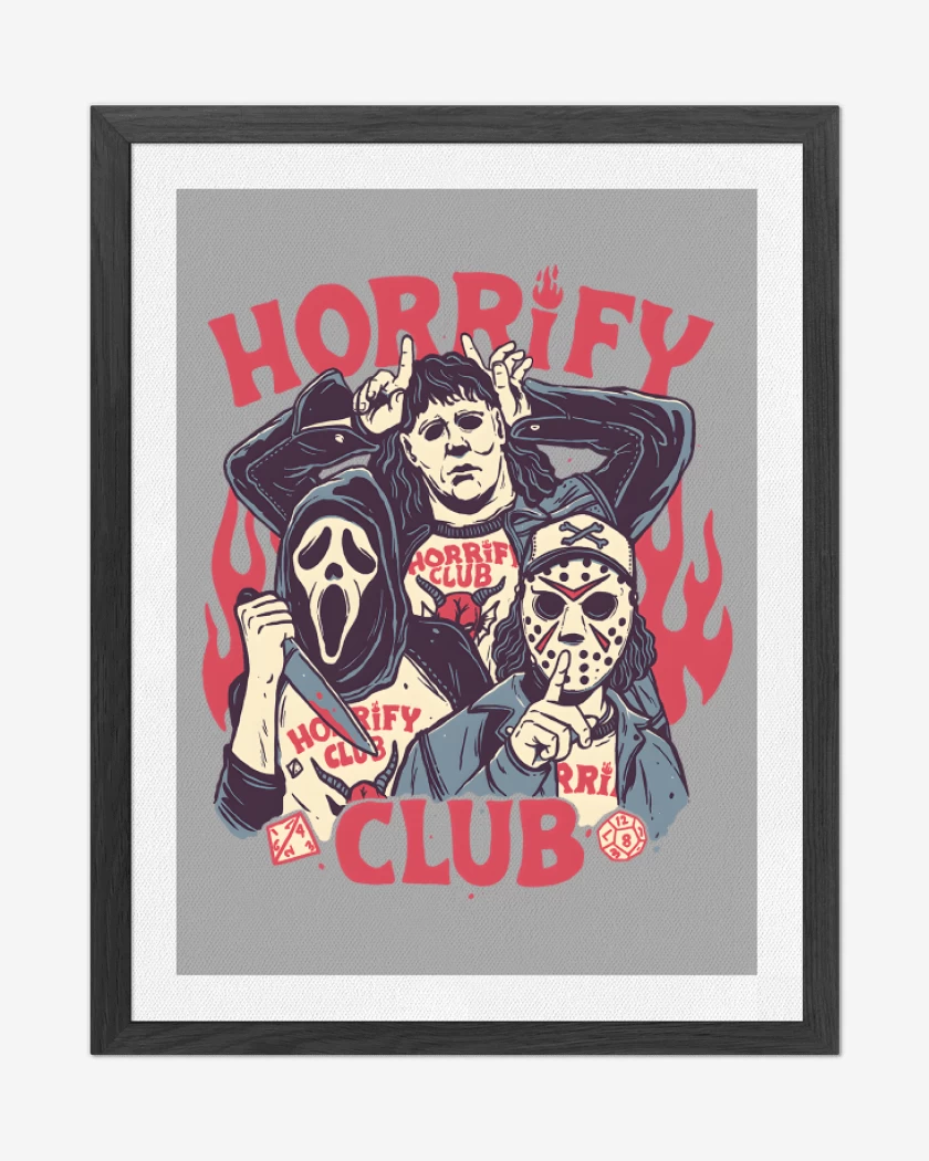 Cuadro decorativo Gris Melange de Horrify Ckyb