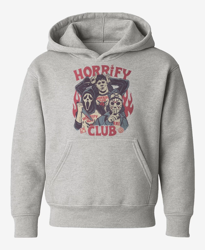 Poleron de niño Gris Melange de Horrify Ckyb