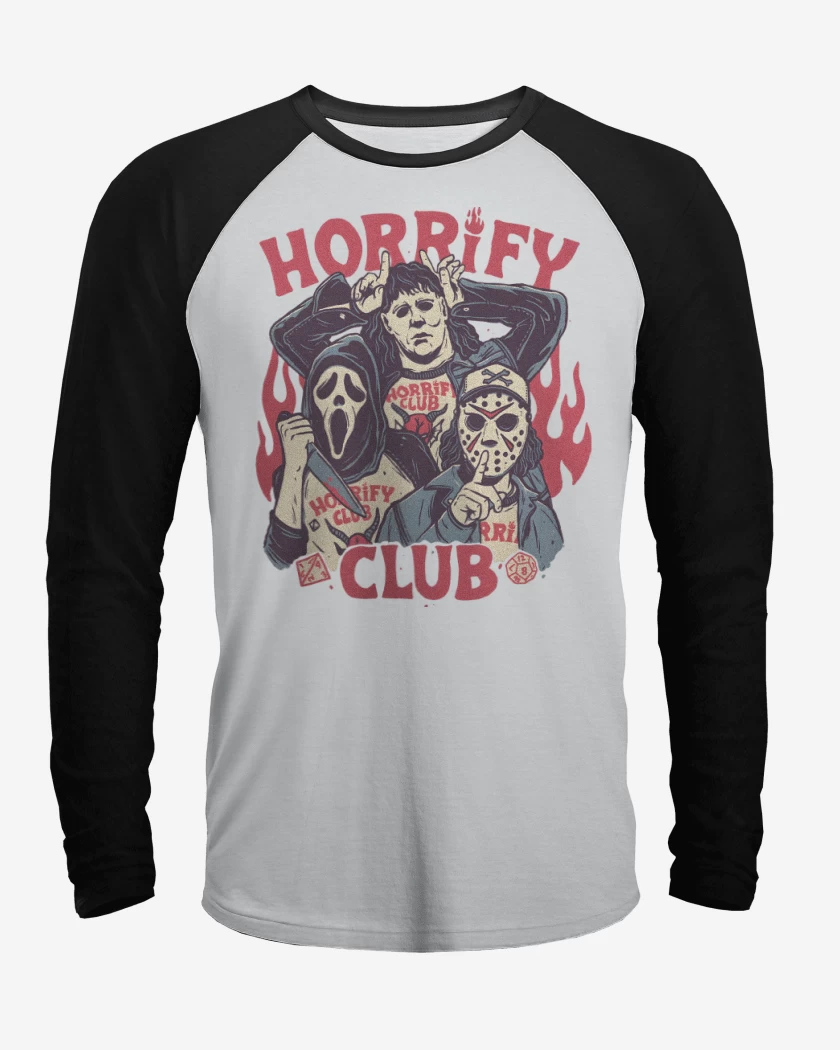 Polera Raglan Horrify Ckyb