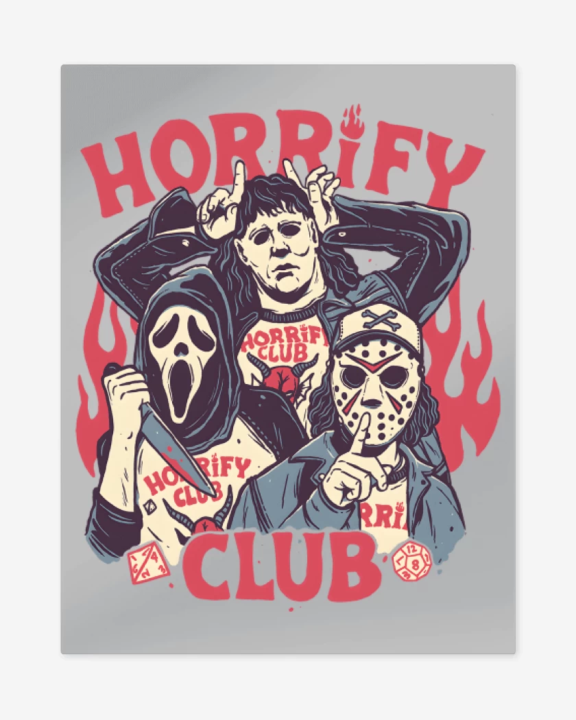 Print metalico Horrify Ckyb