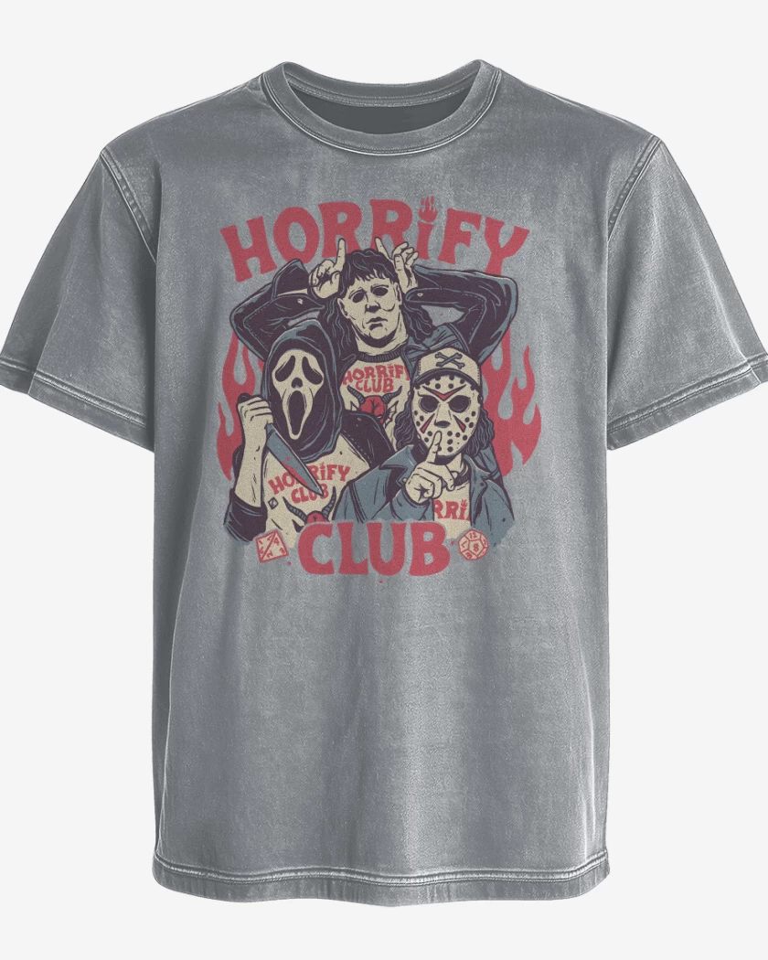 Polera desgastada Horrify Ckyb