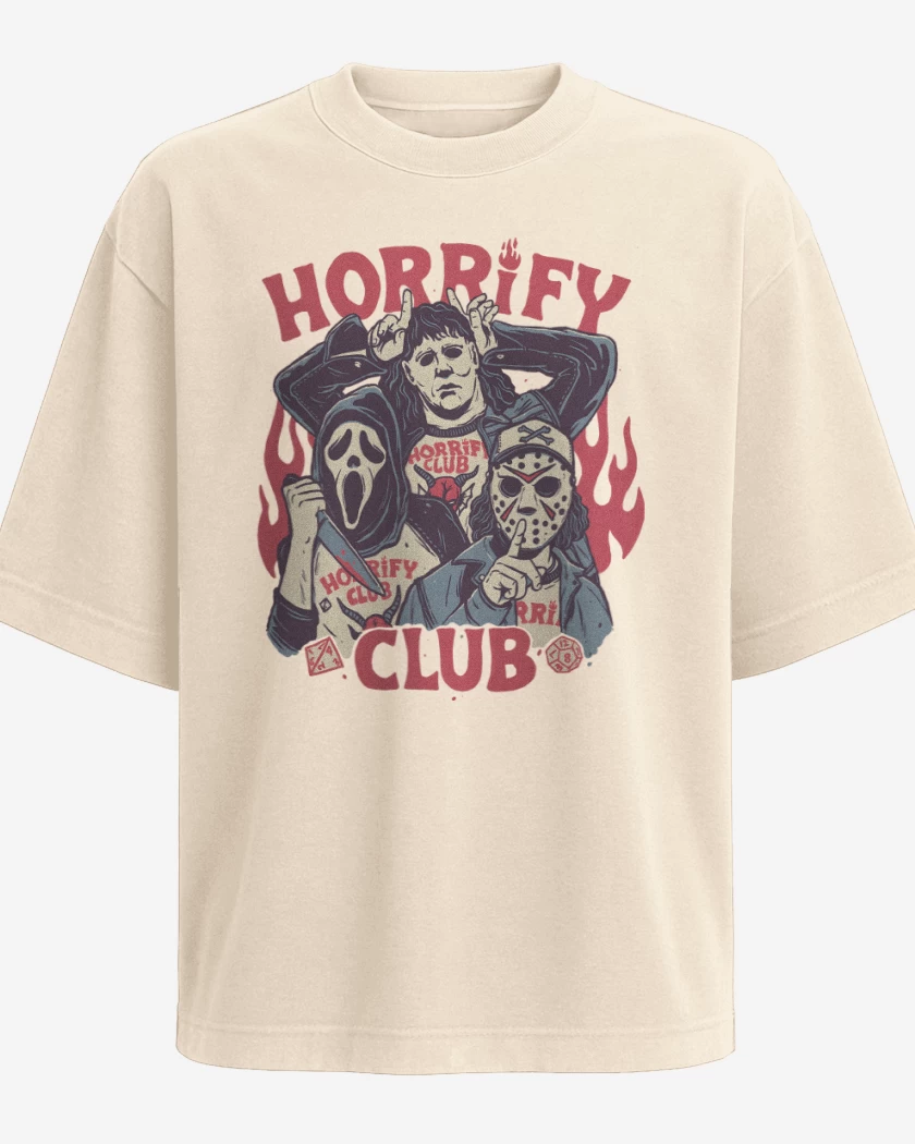 Polera Oversize Horrify Ckyb