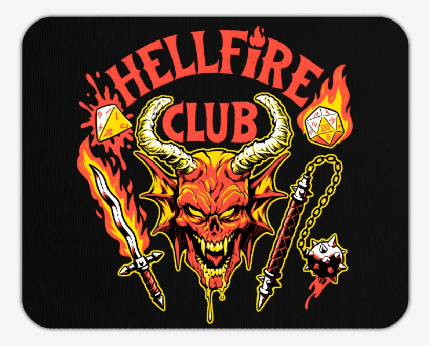 Mousepad Satanic Hellfire Club