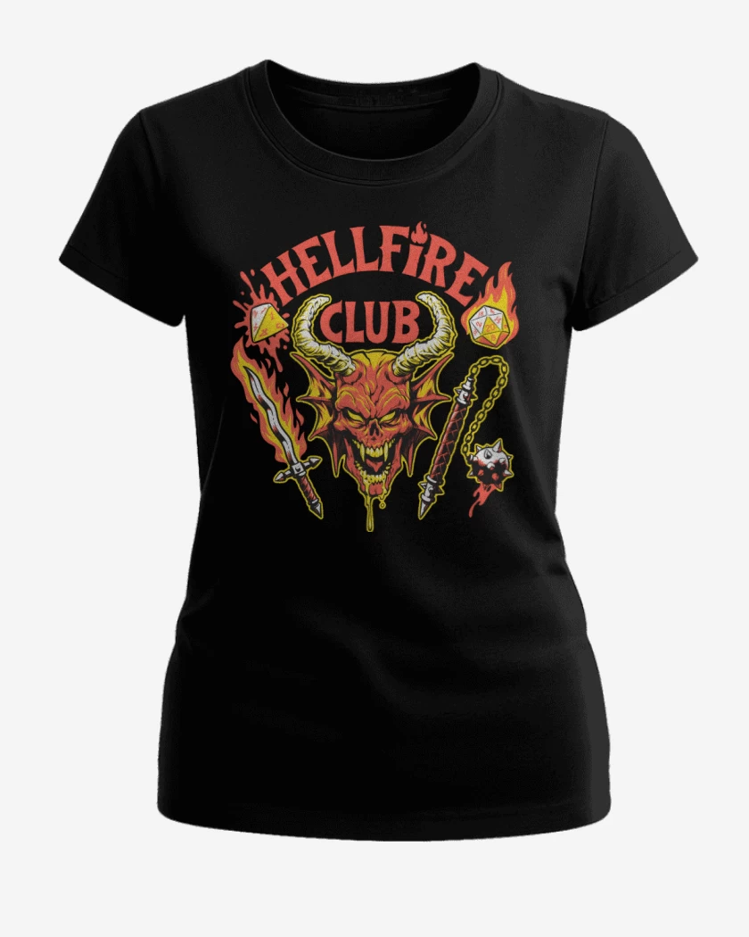 Polera de Mujer Satanic Hellfire Club
