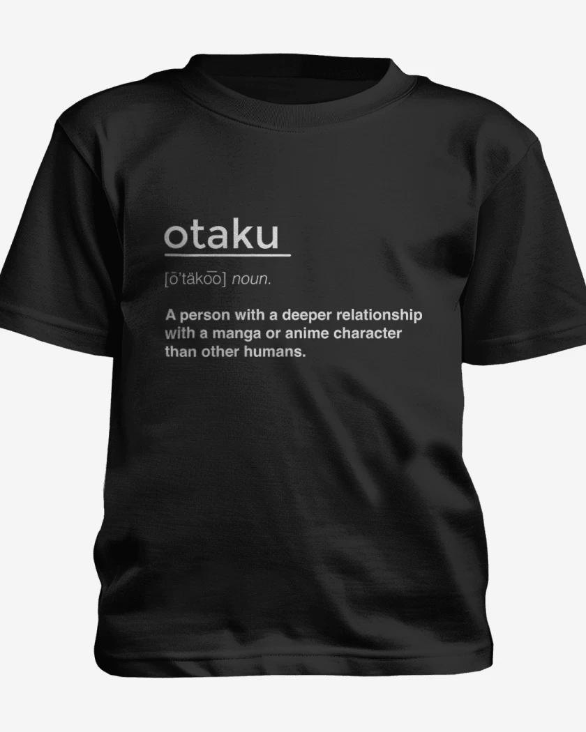 Polera de niño Negro de Otaku