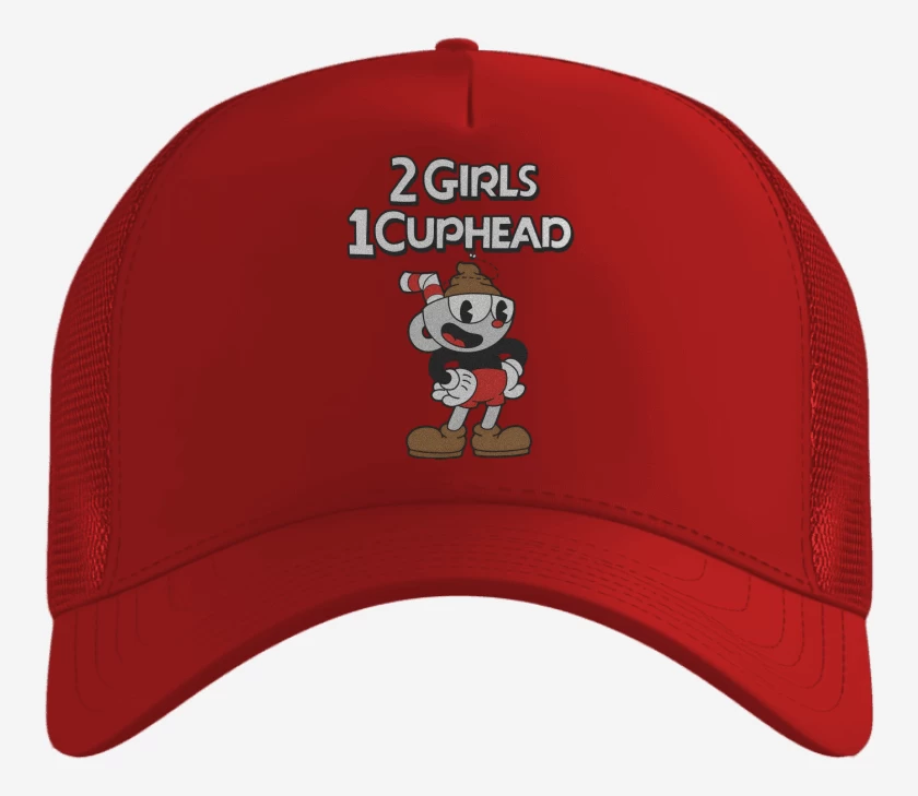 Gorro 2 Girls 1 Cuphead