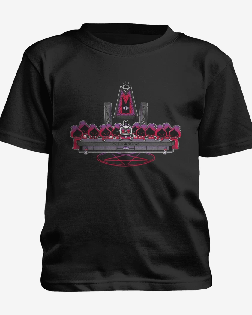 Polera de niño Negro de La Última Cena del Cordero