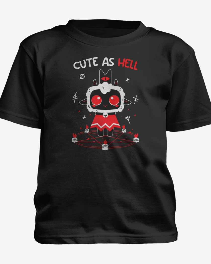 Polera de niño Negro de Cute as Hell