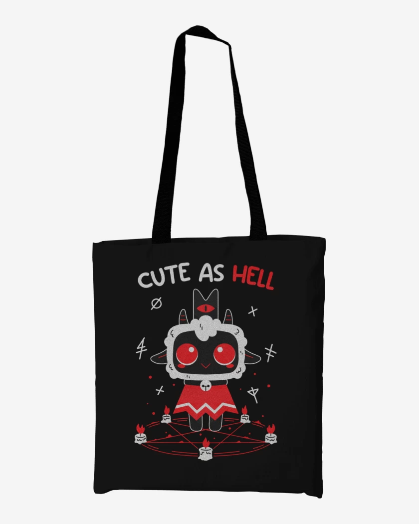 Totebag Cute as Hell