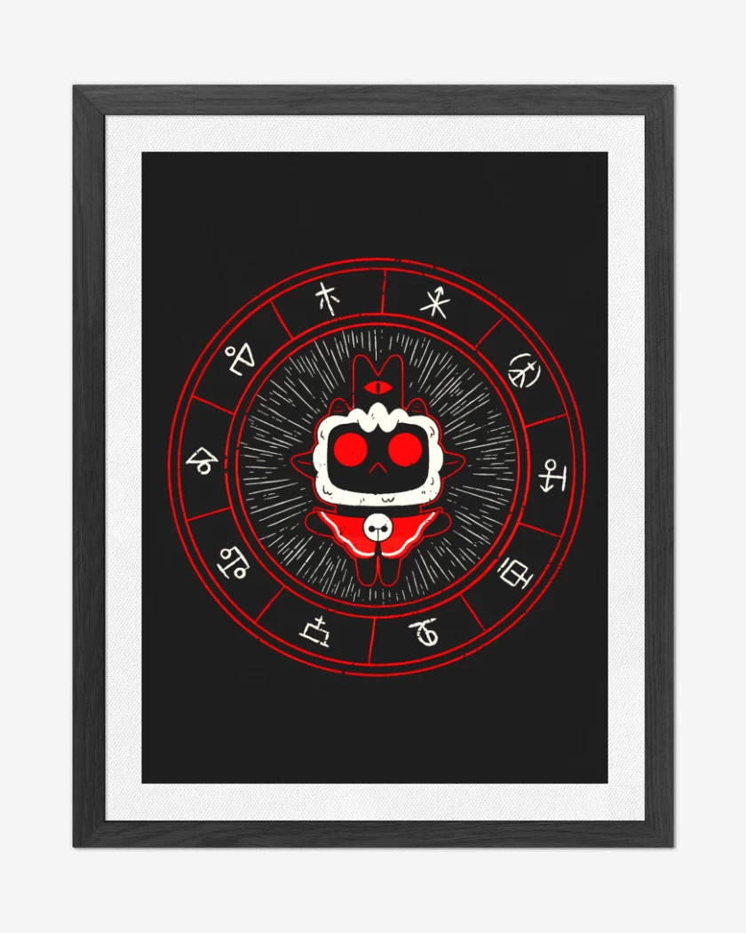 Cuadro decorativo Negro de Cult!