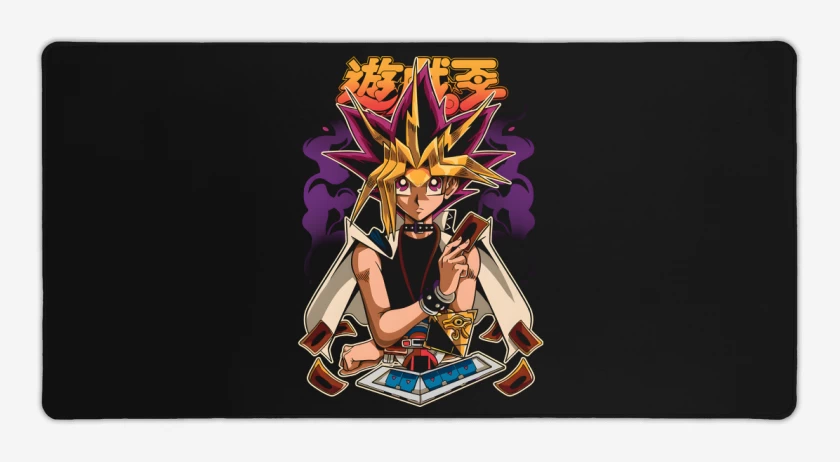 Mouse pad Gamer Negro de Yugi