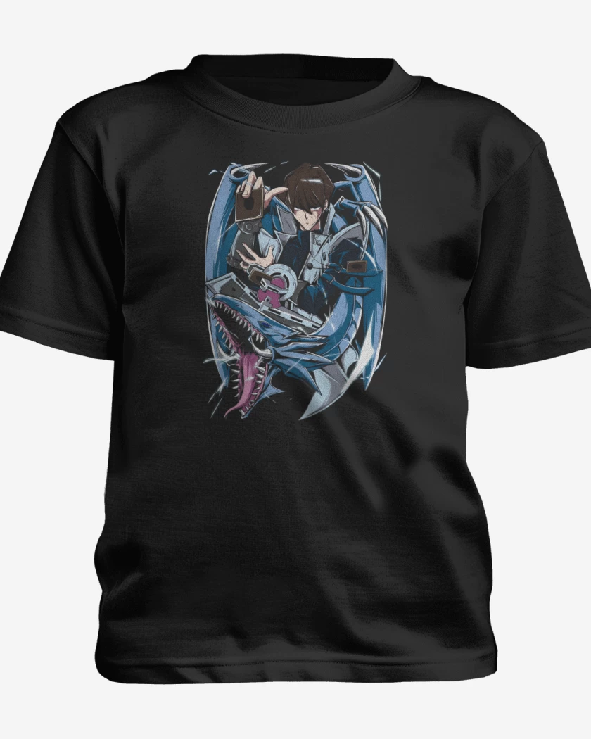 Polera de niño Negro de Seto Kaiba