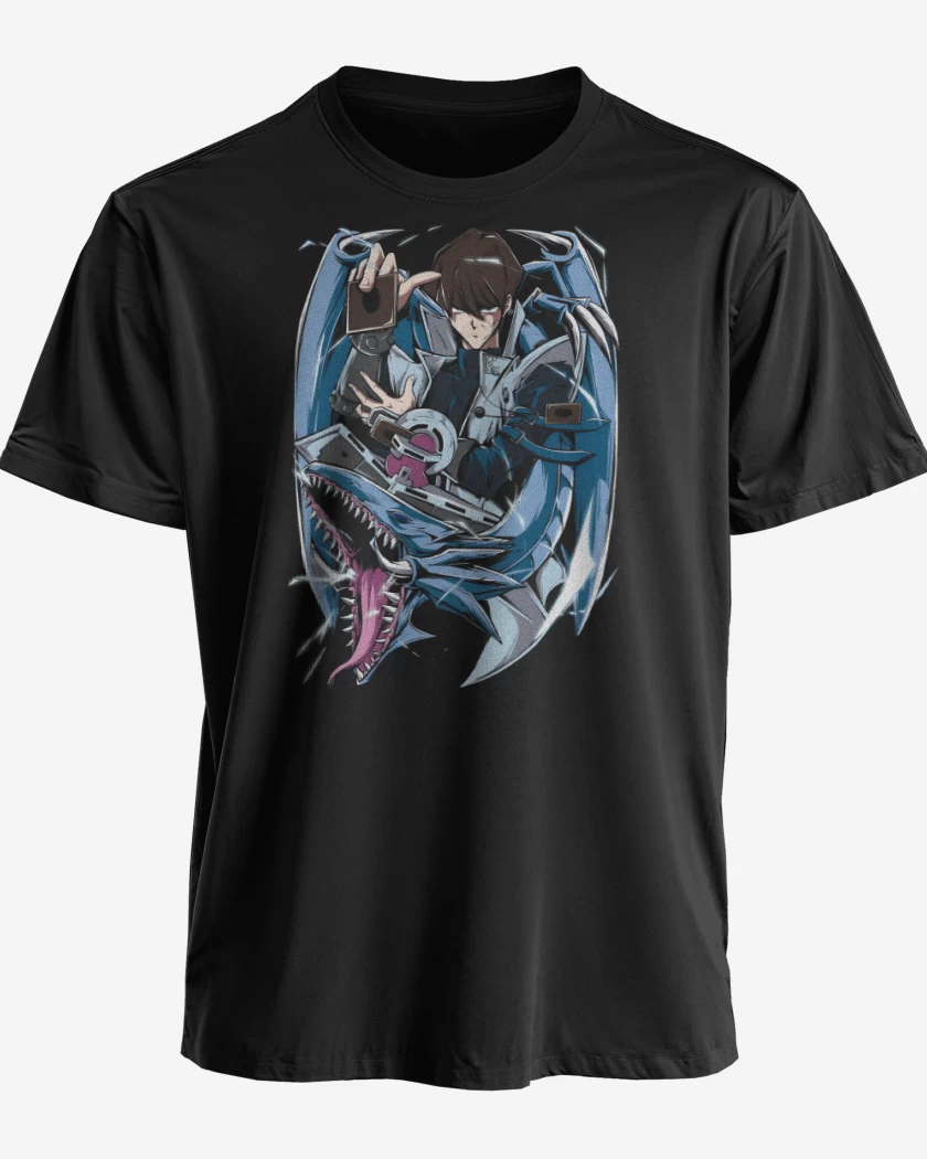 Polera premium Negro de Seto Kaiba
