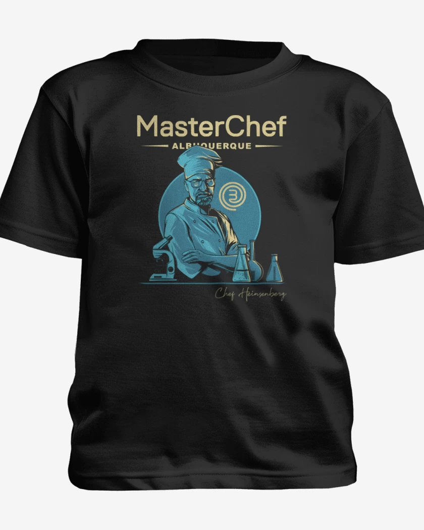 Polera de niño Negro de Master Chef Albuquerque