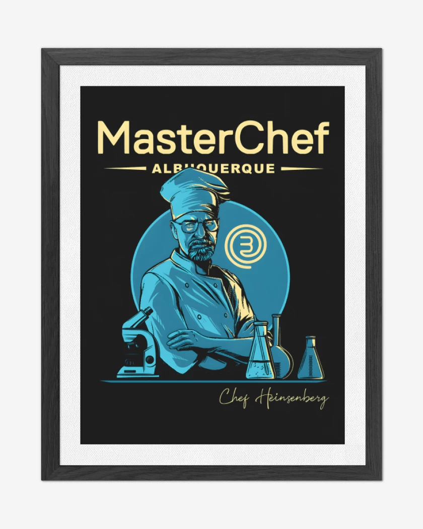 Cuadro decorativo Negro de Master Chef Albuquerque