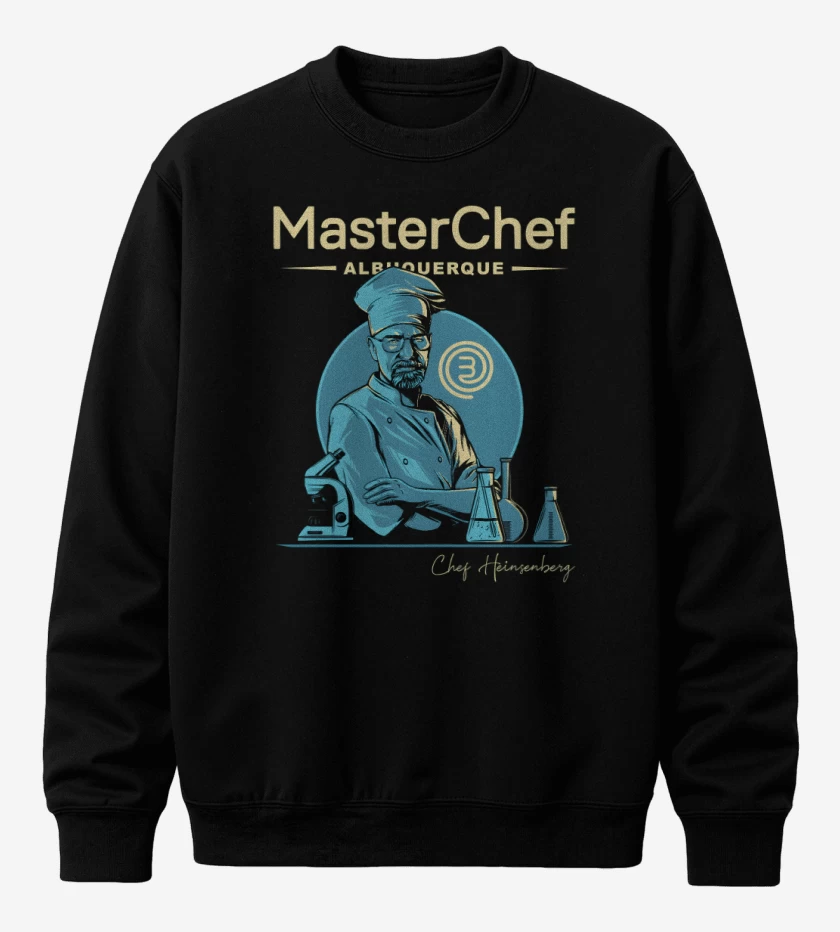 Poleron polo Negro de Master Chef Albuquerque