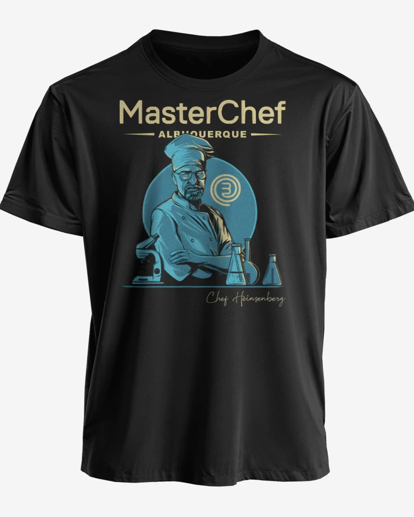 Polera premium Negro de Master Chef Albuquerque