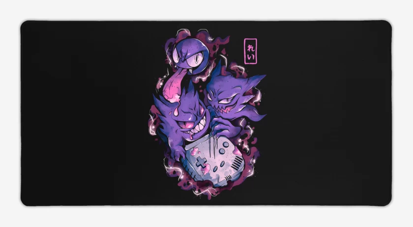 Mouse pad Gamer Negro de Ghostboy