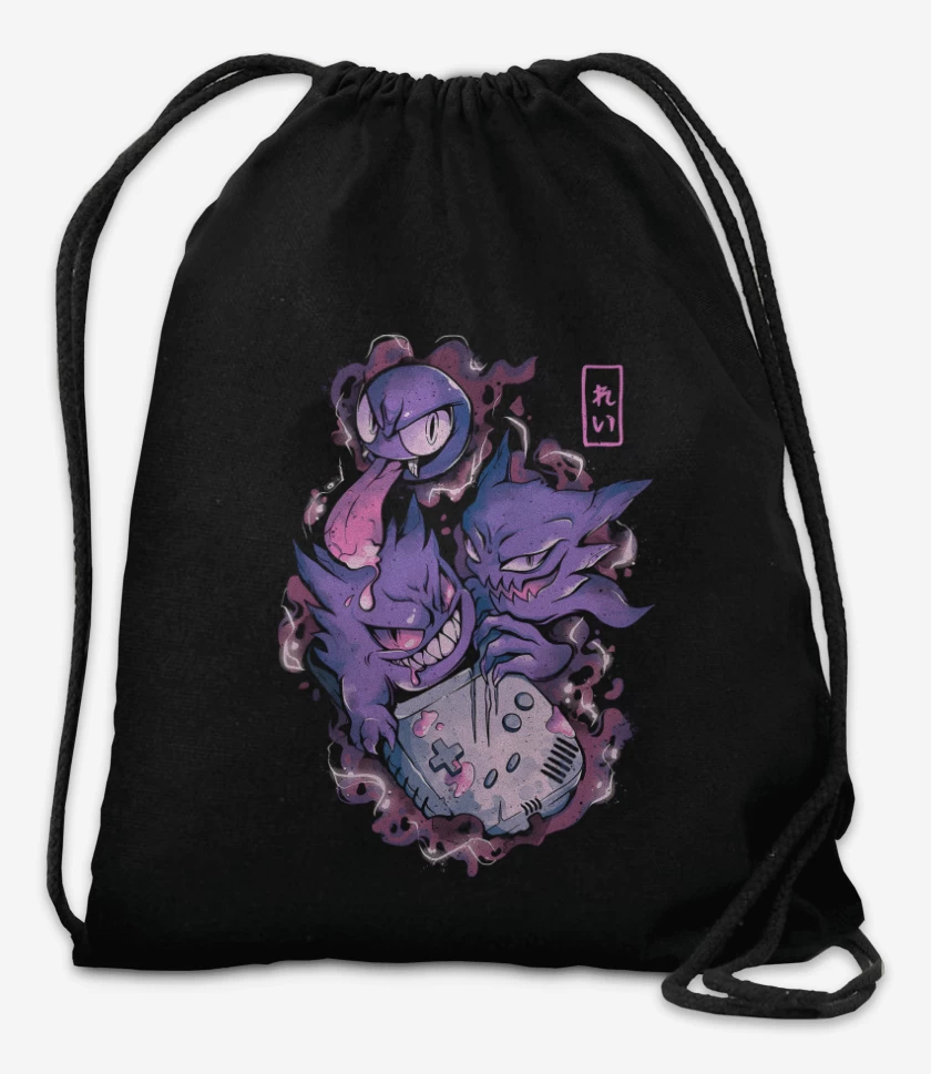 Mochila Negro de Ghostboy