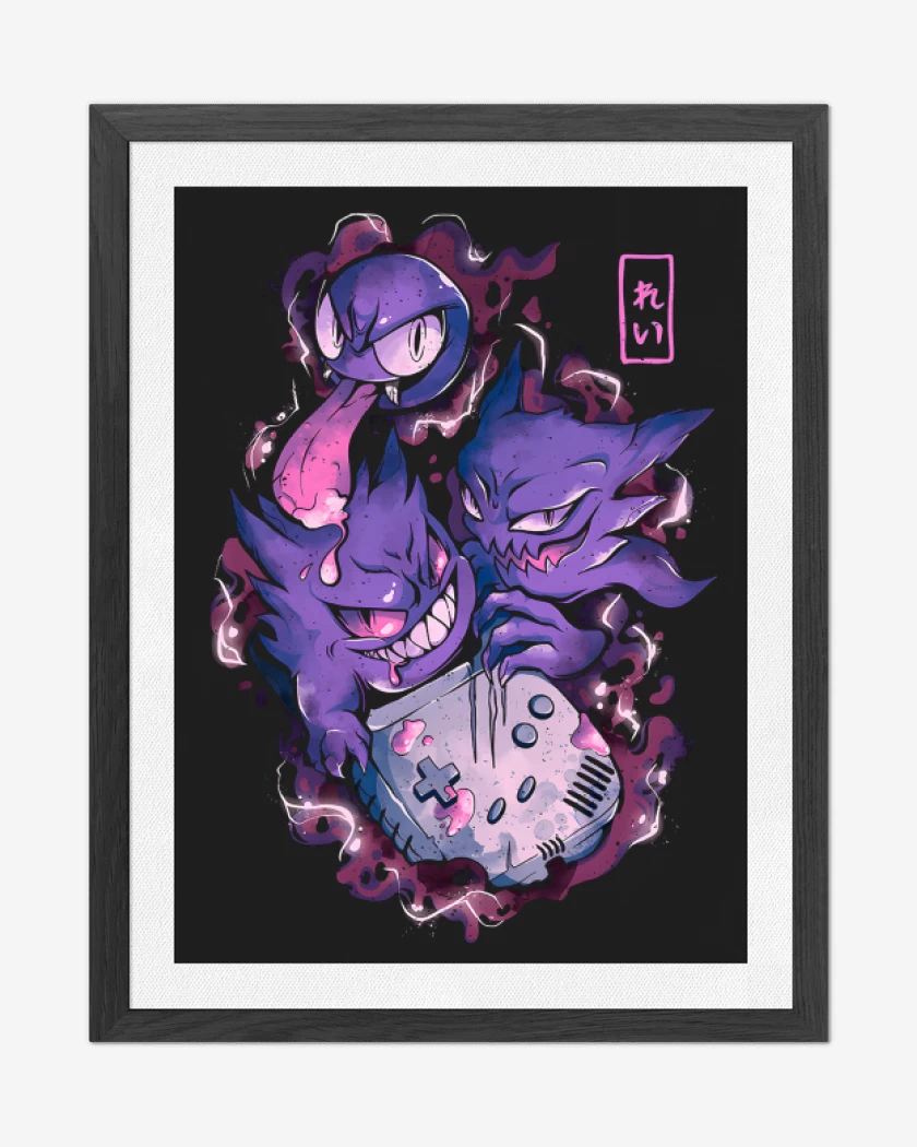 Cuadro decorativo Negro de Ghostboy