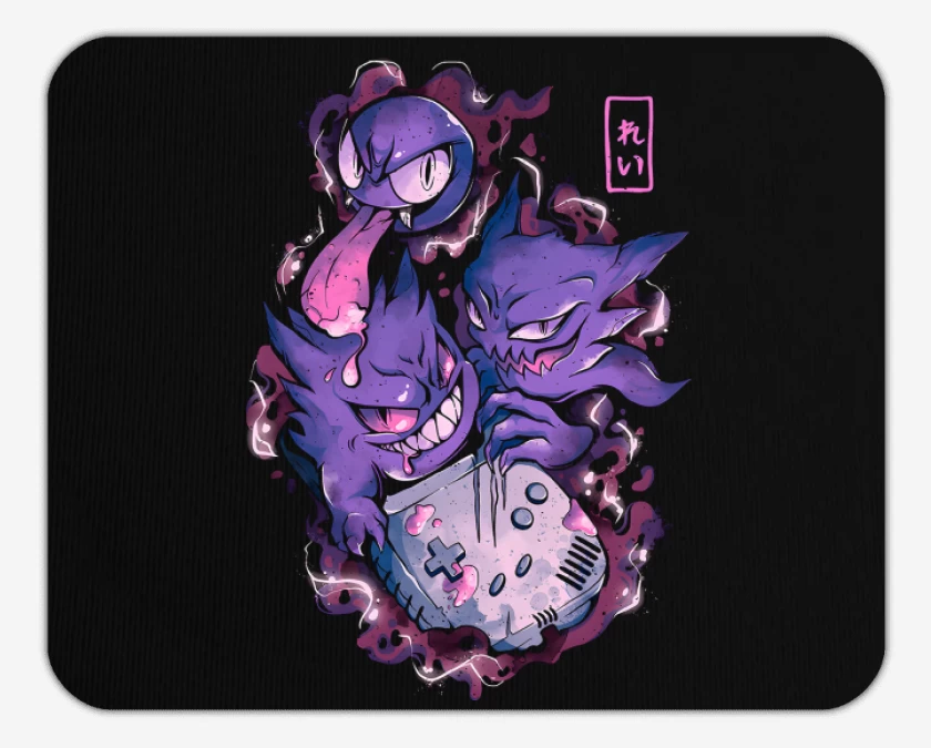 Mousepad Negro de Ghostboy