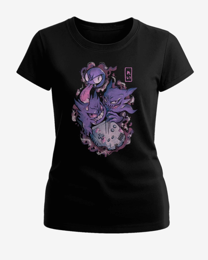 Polera de Mujer Negro de Ghostboy
