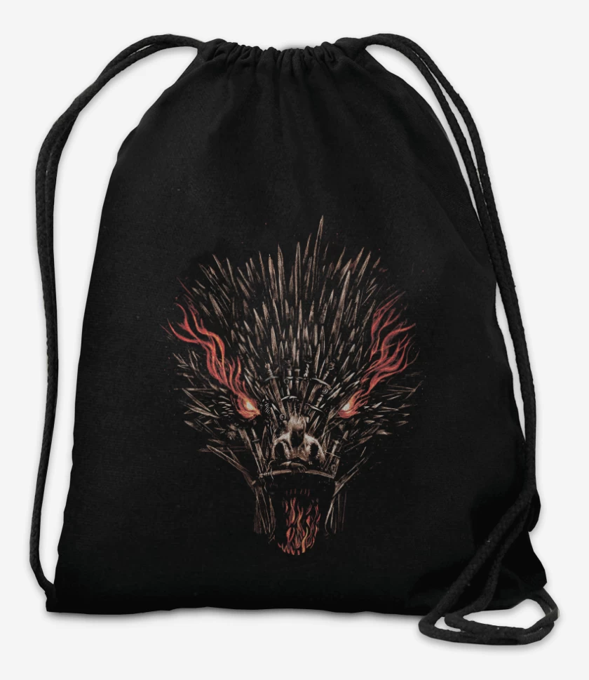 Mochila Negro de Dragon Throne