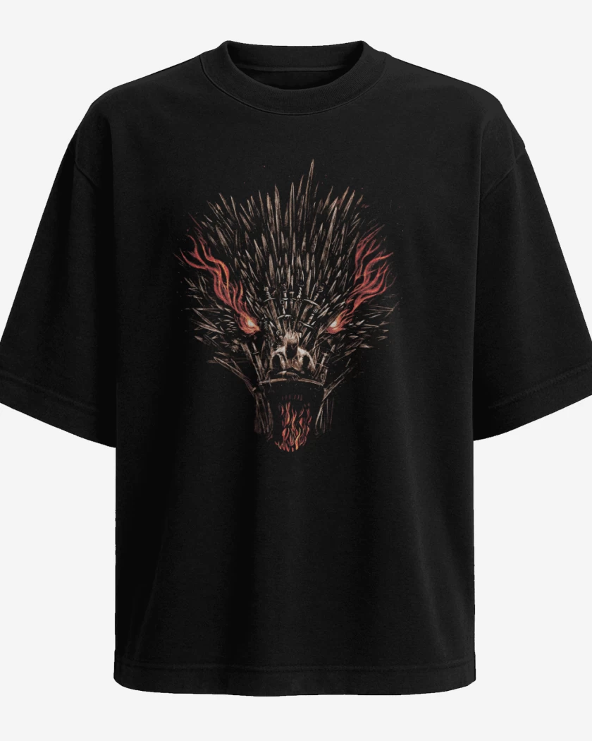 Polera Oversize Dragon Throne