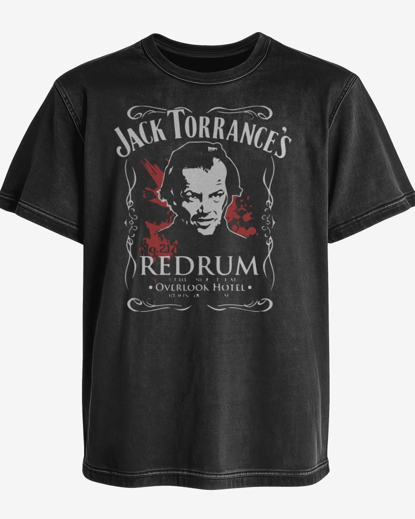 Polera desgastada Negro de Jack torr